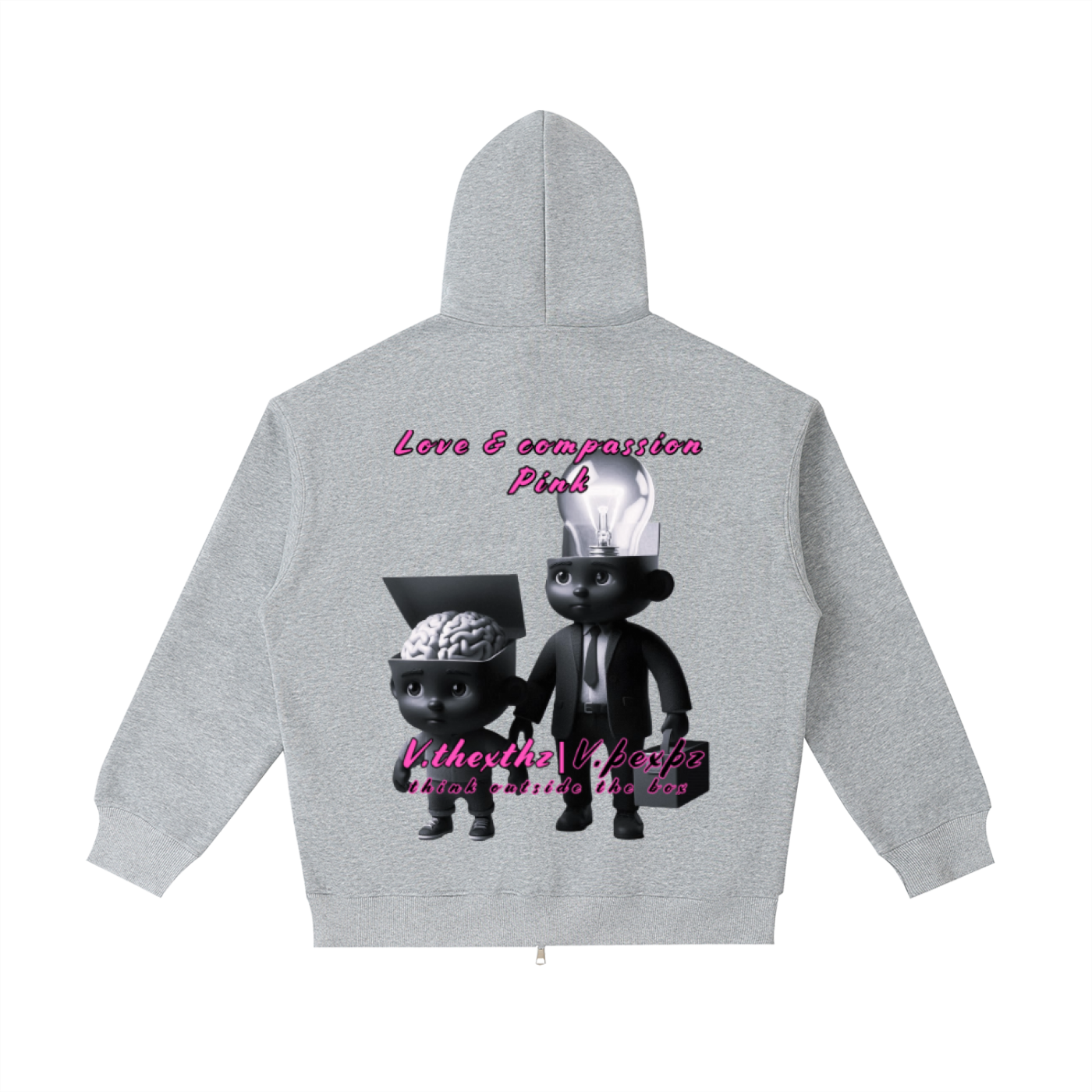 Essential Heavyweight Heavyweight love and compassion  Pocket Hoodie
