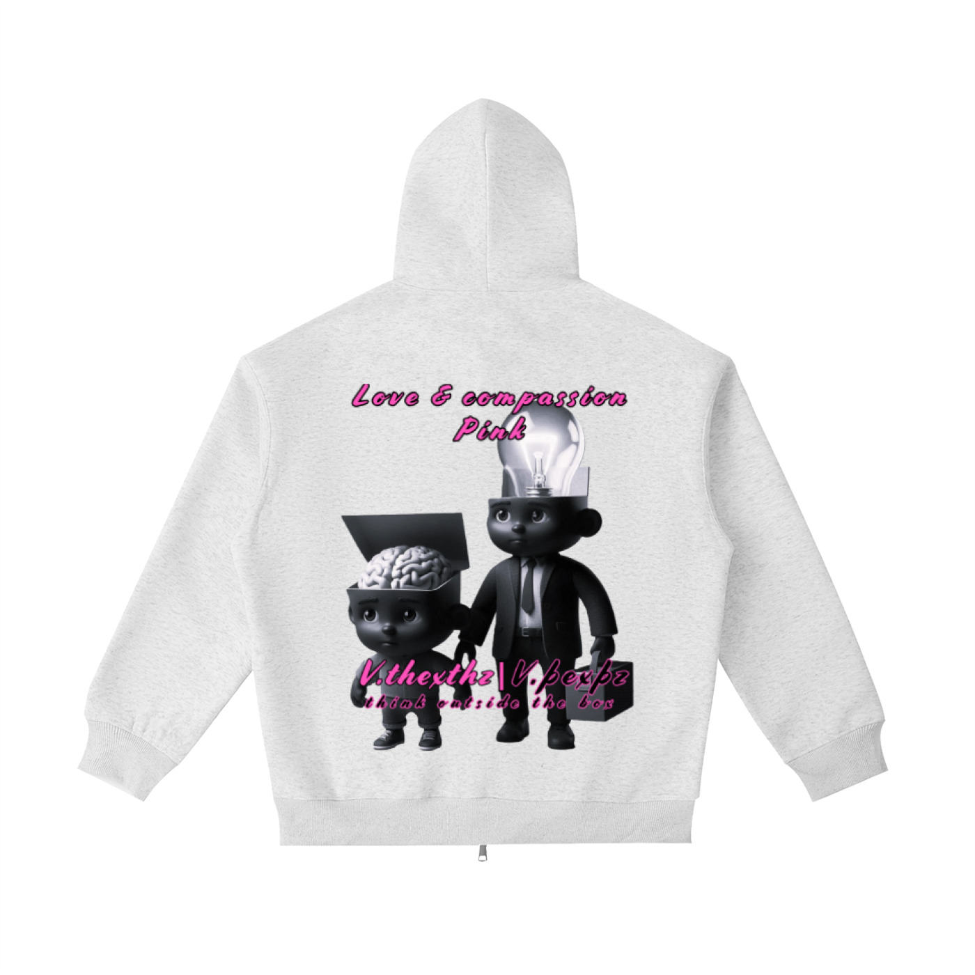 Essential Heavyweight Heavyweight love and compassion  Pocket Hoodie