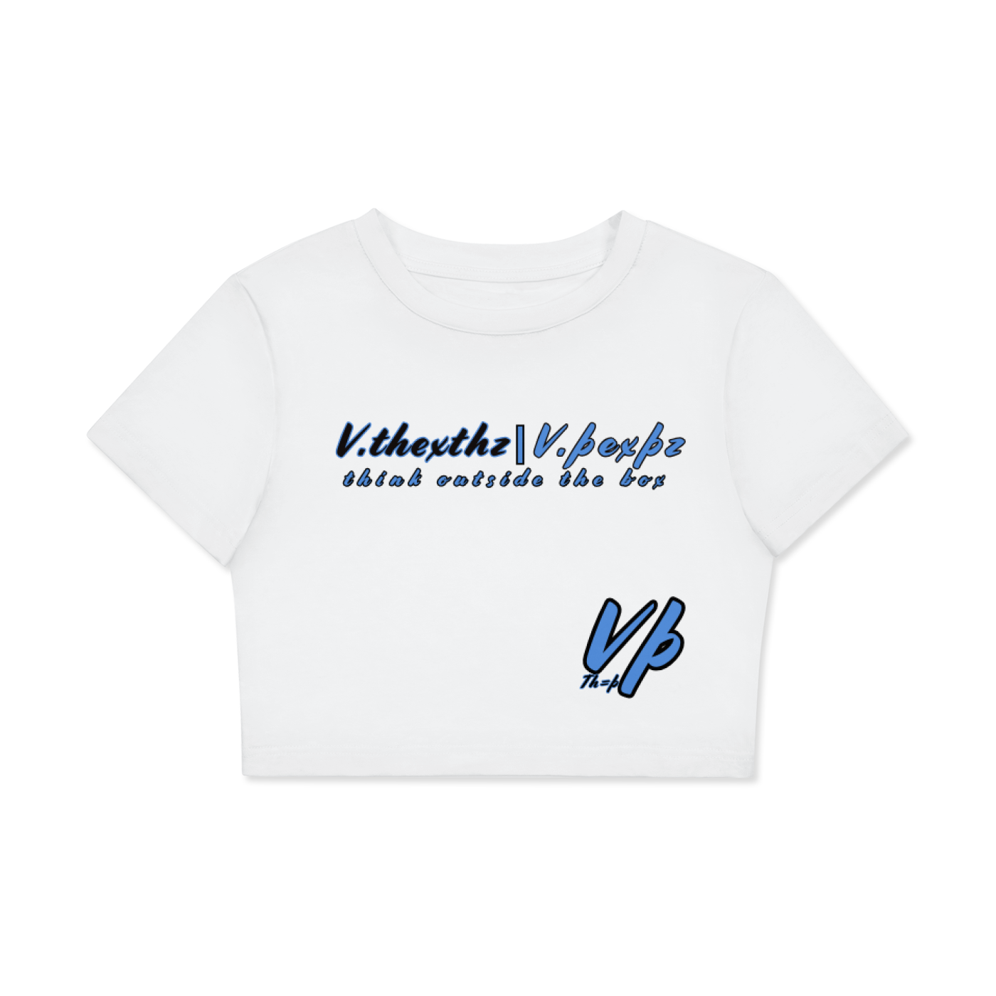 Fitted Crop Cotton T-Shirt