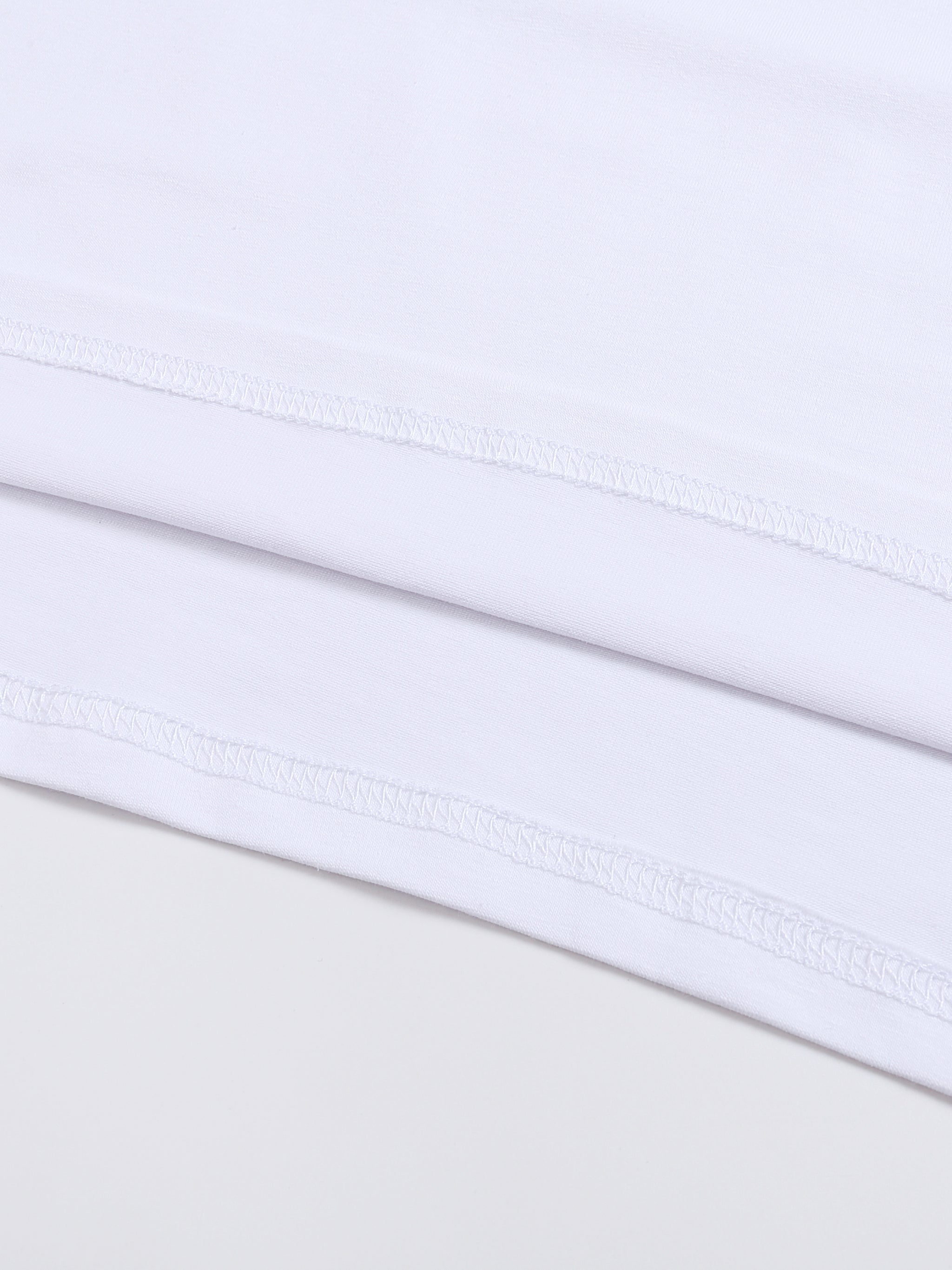 Fitted Crop Cotton T-Shirt